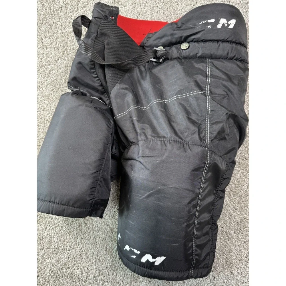 CCM Top Prospect Junior Ice Hockey Protective Pad Padded Pant Black - Read‎